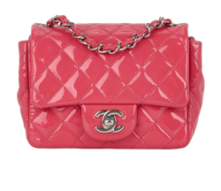 Square Flap, Patent Leather, Pink, 17965133, 2012/13, 3*